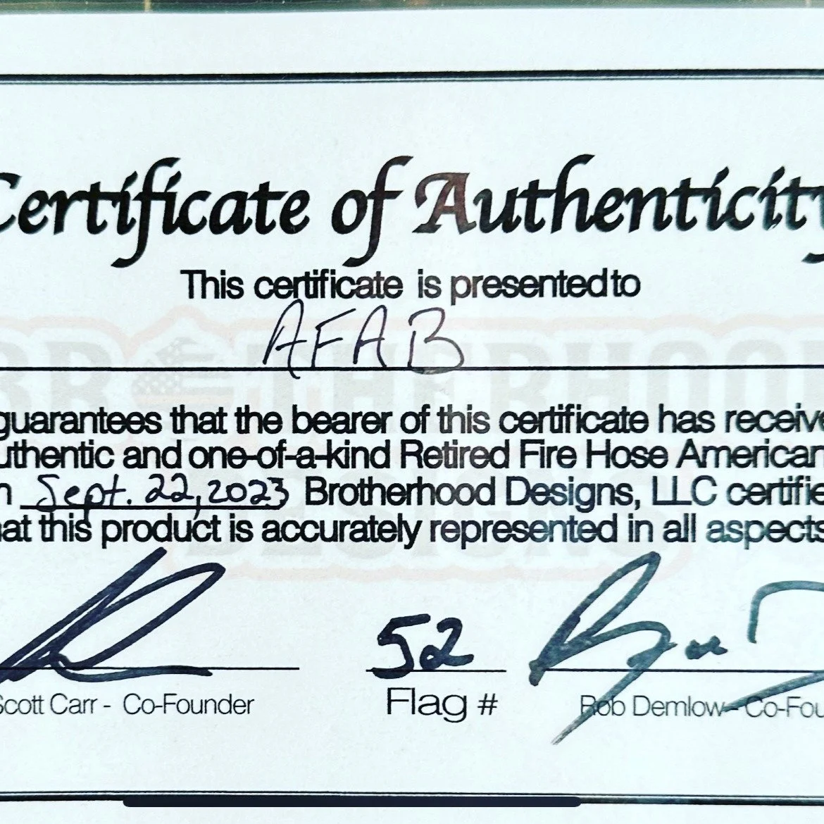 🎊 Happy Anniversary to Applied Fabricators, Inc.! 🎊

Today we&rsquo;re honoring AFAB and the Reeve family&mdash;Brandon &amp; Michelle&mdash;and all they do to uplift @hancockinchamber, Greenfield, first responders, and the community at large.

On 