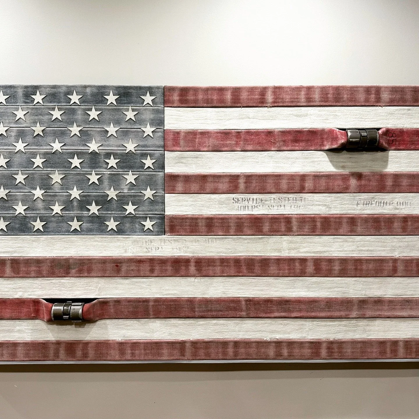 Anniversary vibes for BDC Flag #62 🎉🇺🇸

Two years ago (11/10/23) we shipped our Rustic American Flag #62 to @totalfireprotection in @grandrapidsmi Owner Jon Goossen's first words?
&ldquo;Received the flag, it looks totally badass.&rdquo;

Since th