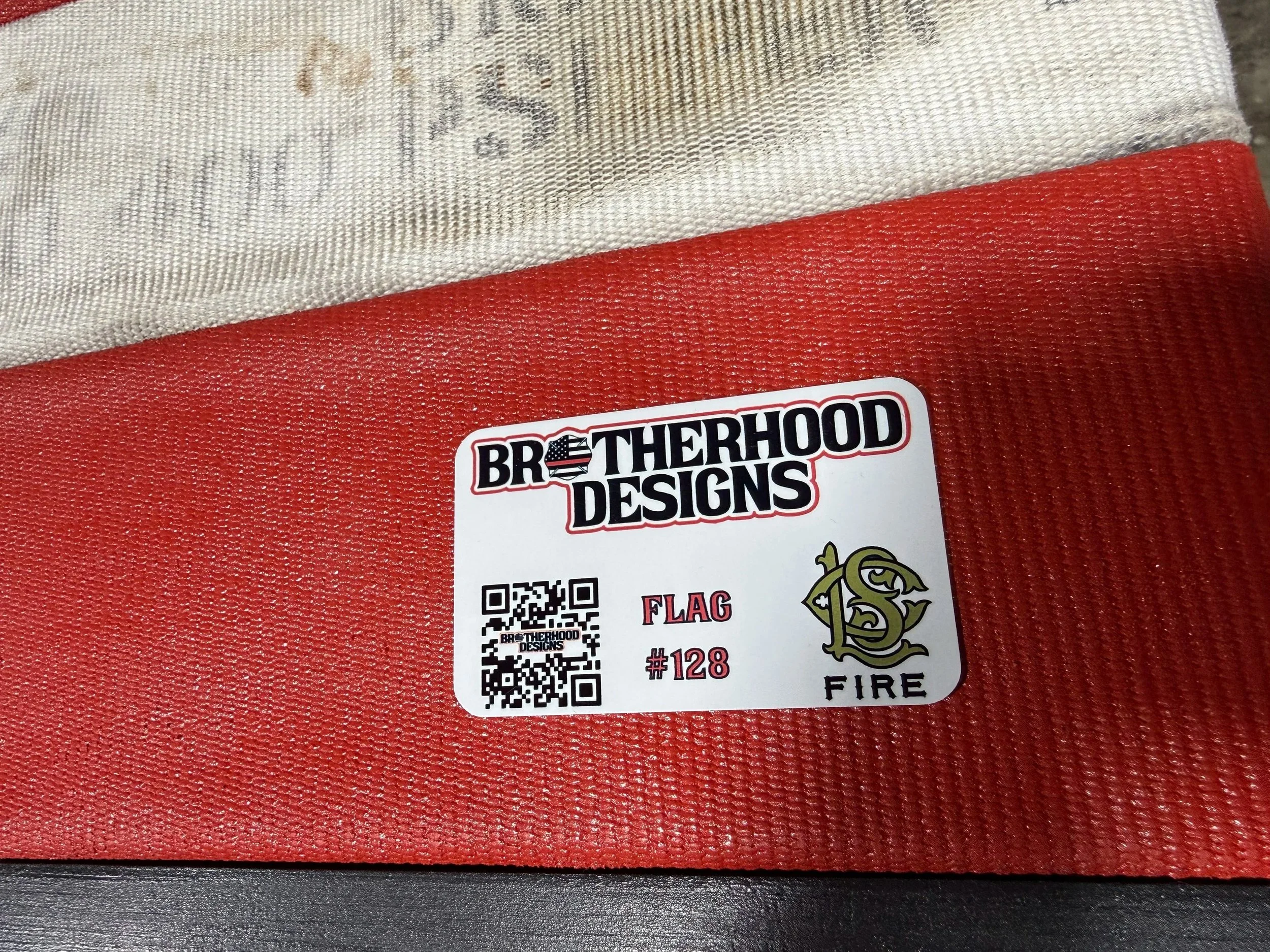 Ladder Series - Lapel Stony Creek Fire Territory - Flag #128