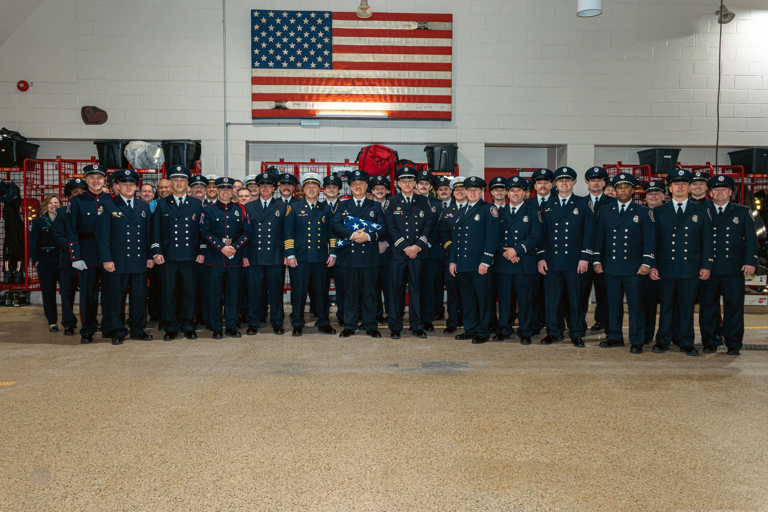 Flag #1 -  Fishers Fire Department Station 392