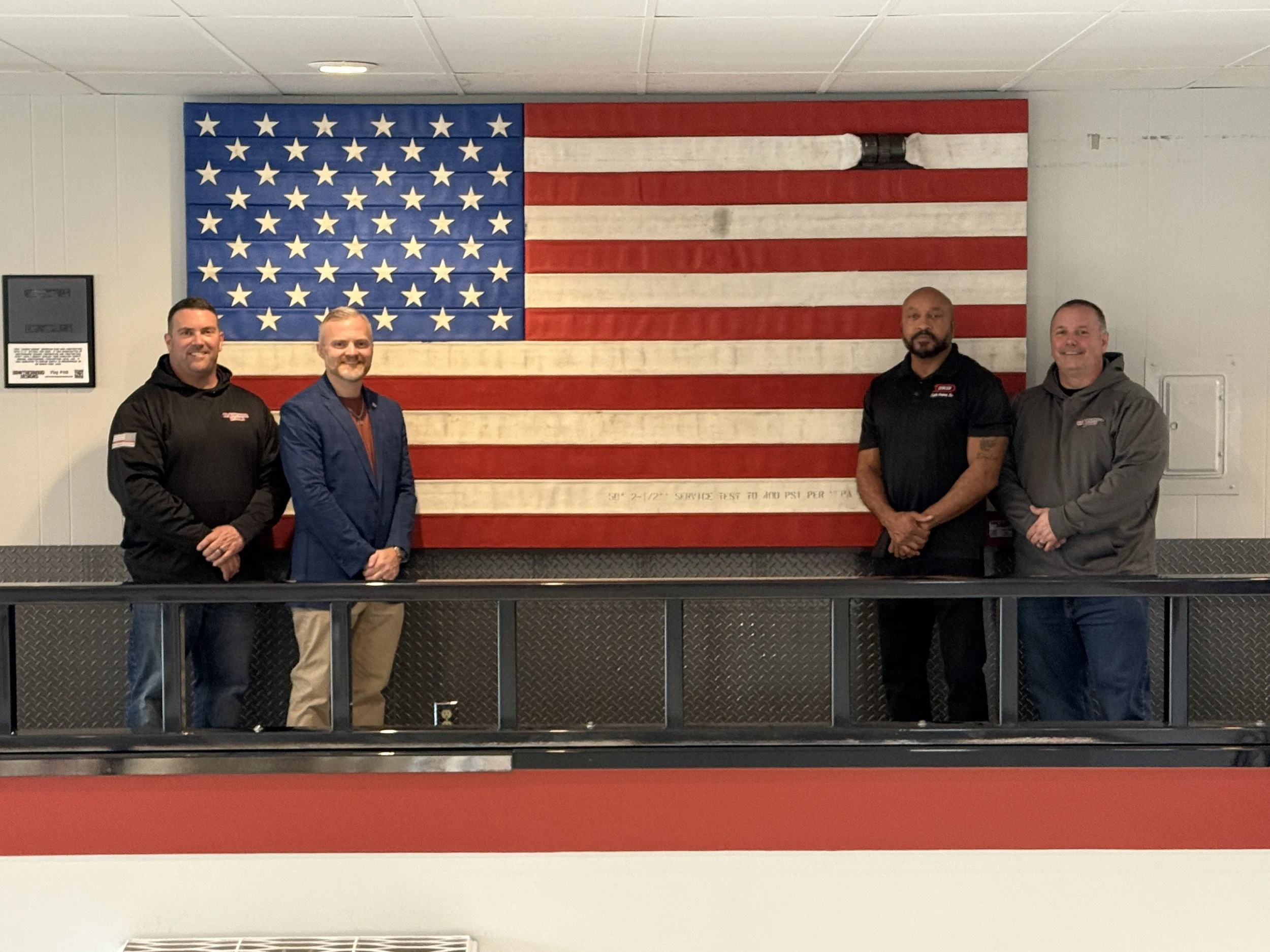 Flag #126 - Duncan Supply company - indianapolis, in - ladder series 