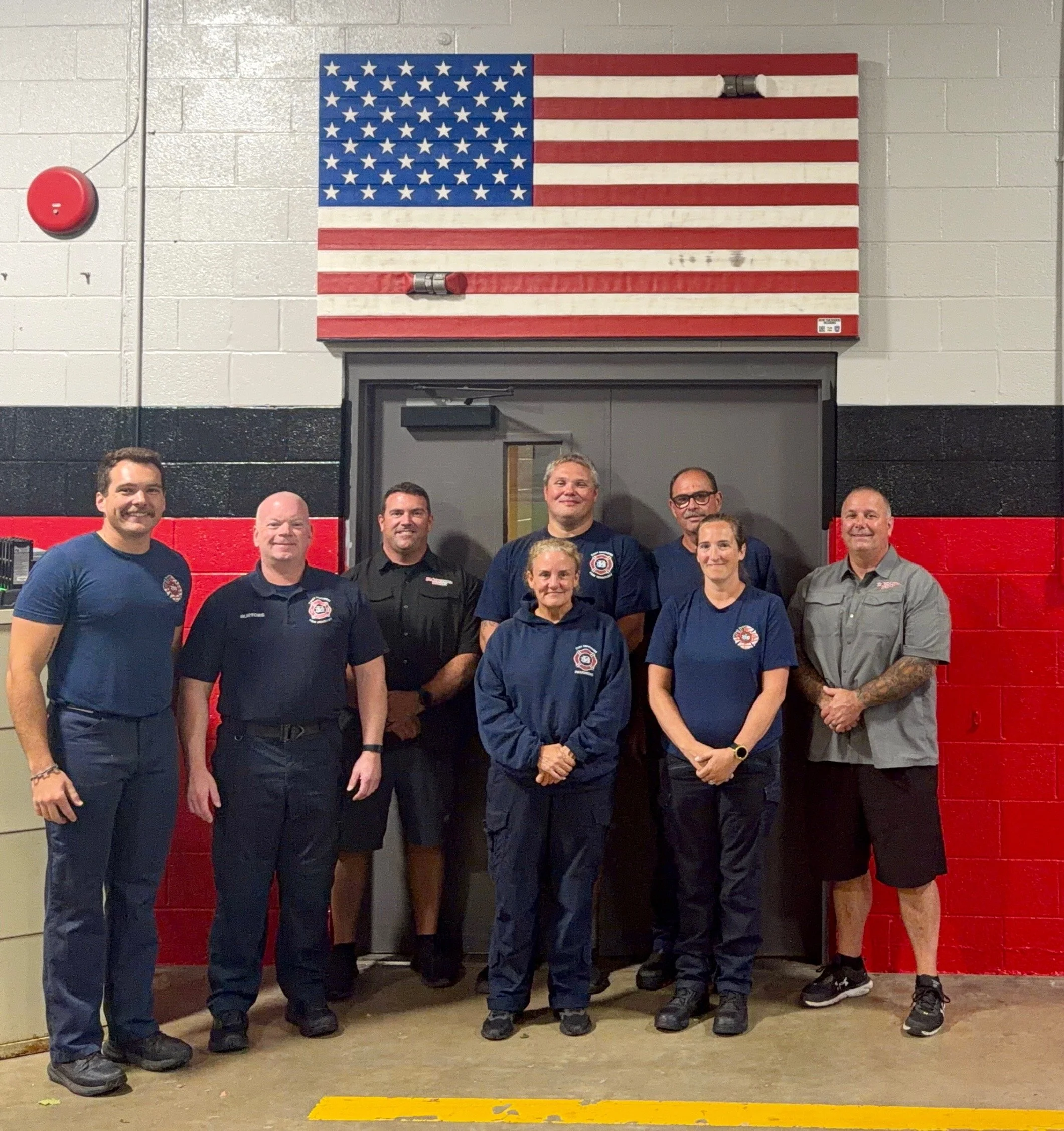 Flag #151 - East Madison Fire Territory - station 51 - anderson, in - engine series