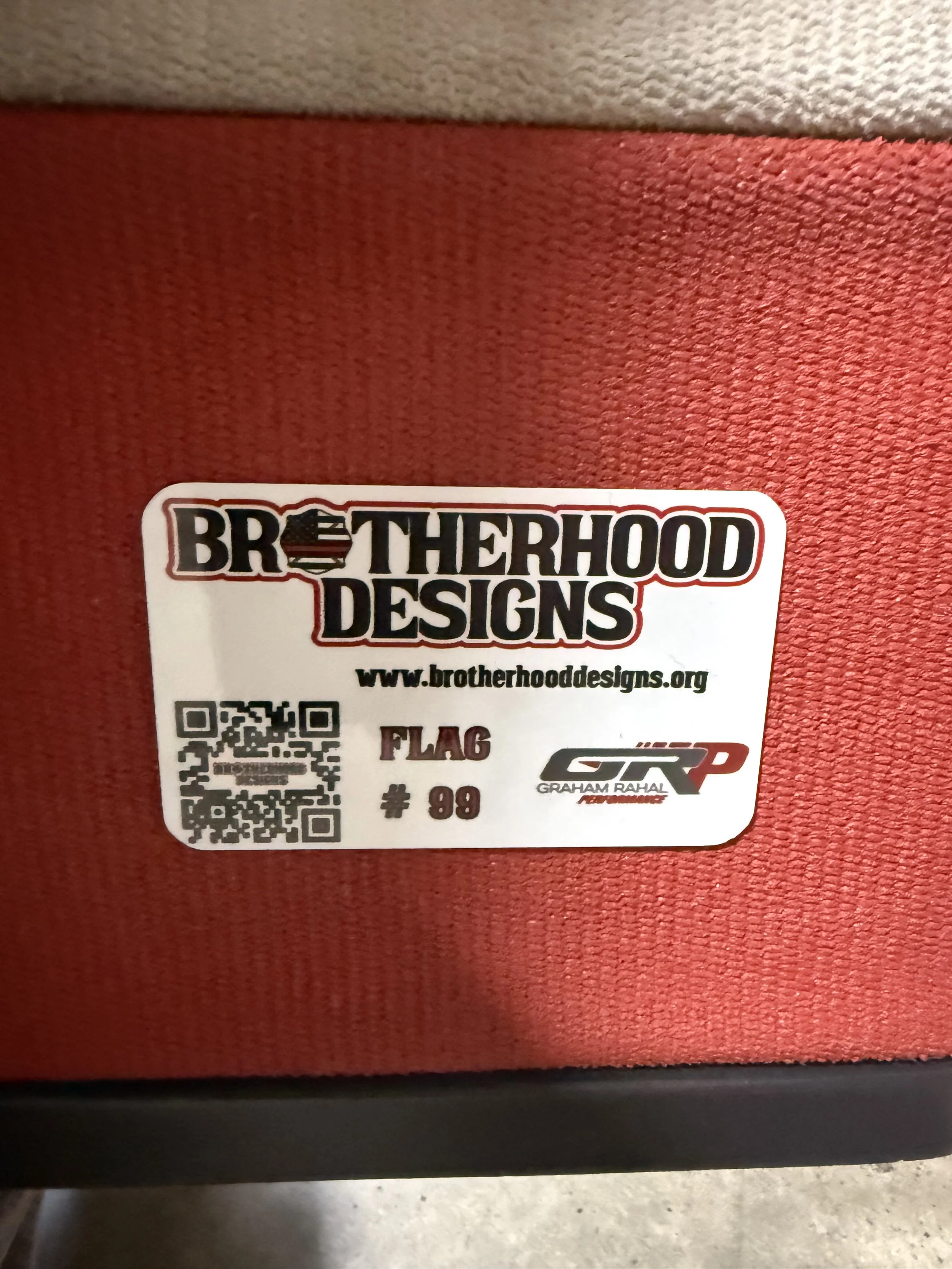 Graham Rahal Performance, Tiller Series Flag #99