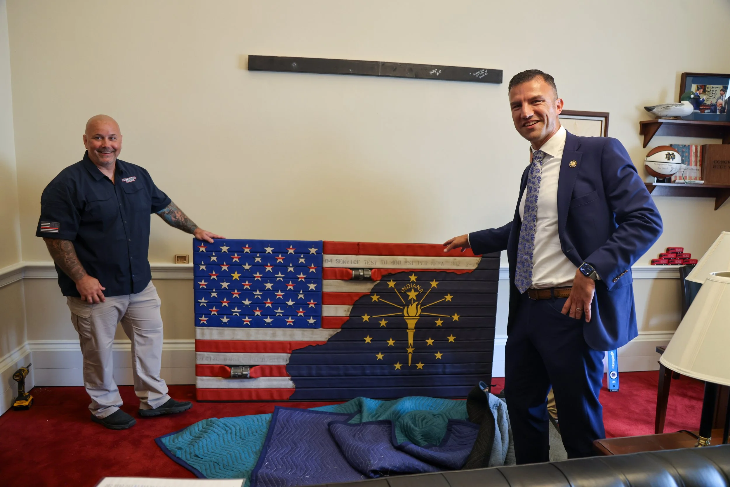 Congressman Rudy Yakym - Flag #111