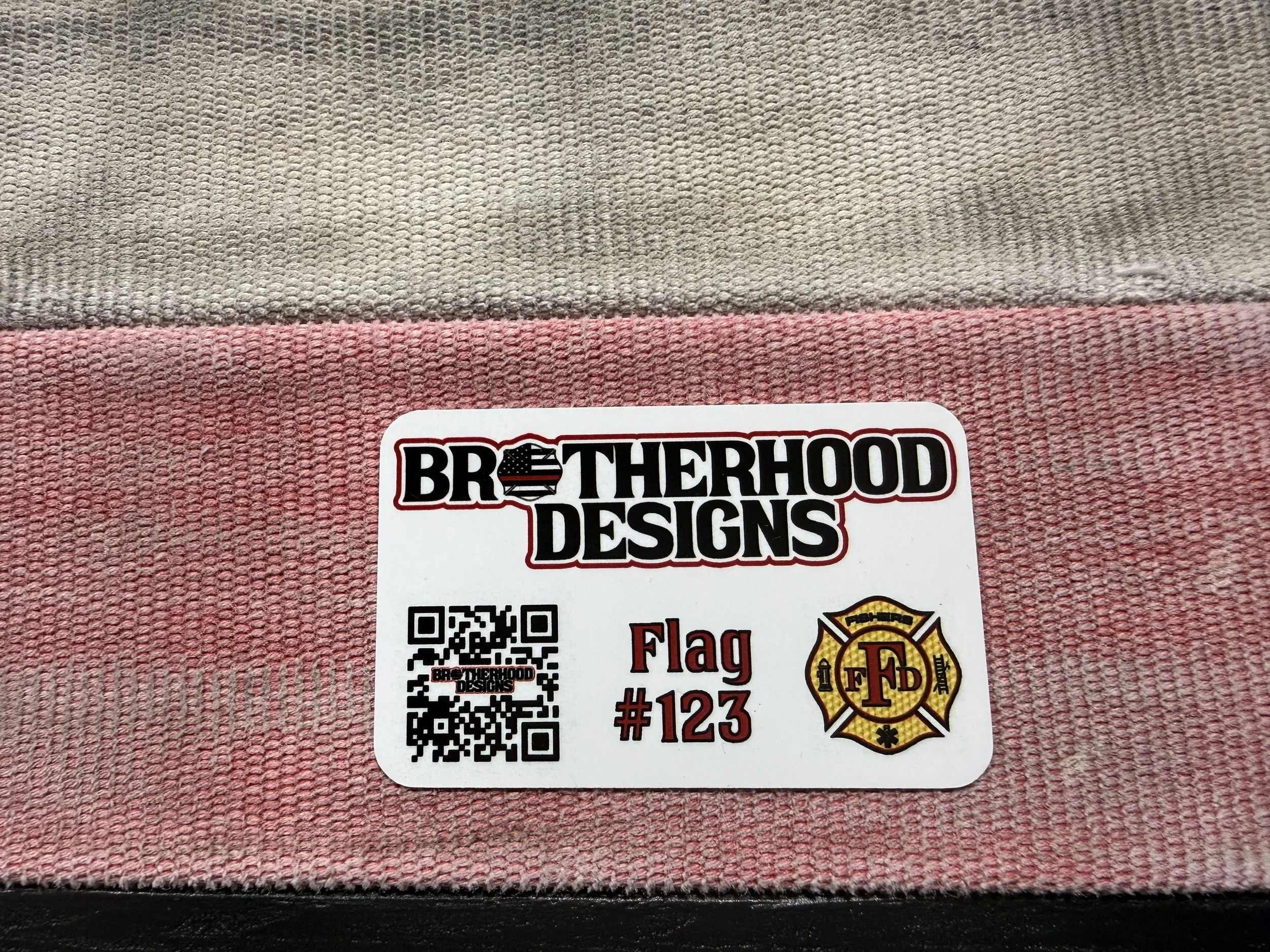 Rustic Engine Series Flag #123 - Lt. Chris Roller