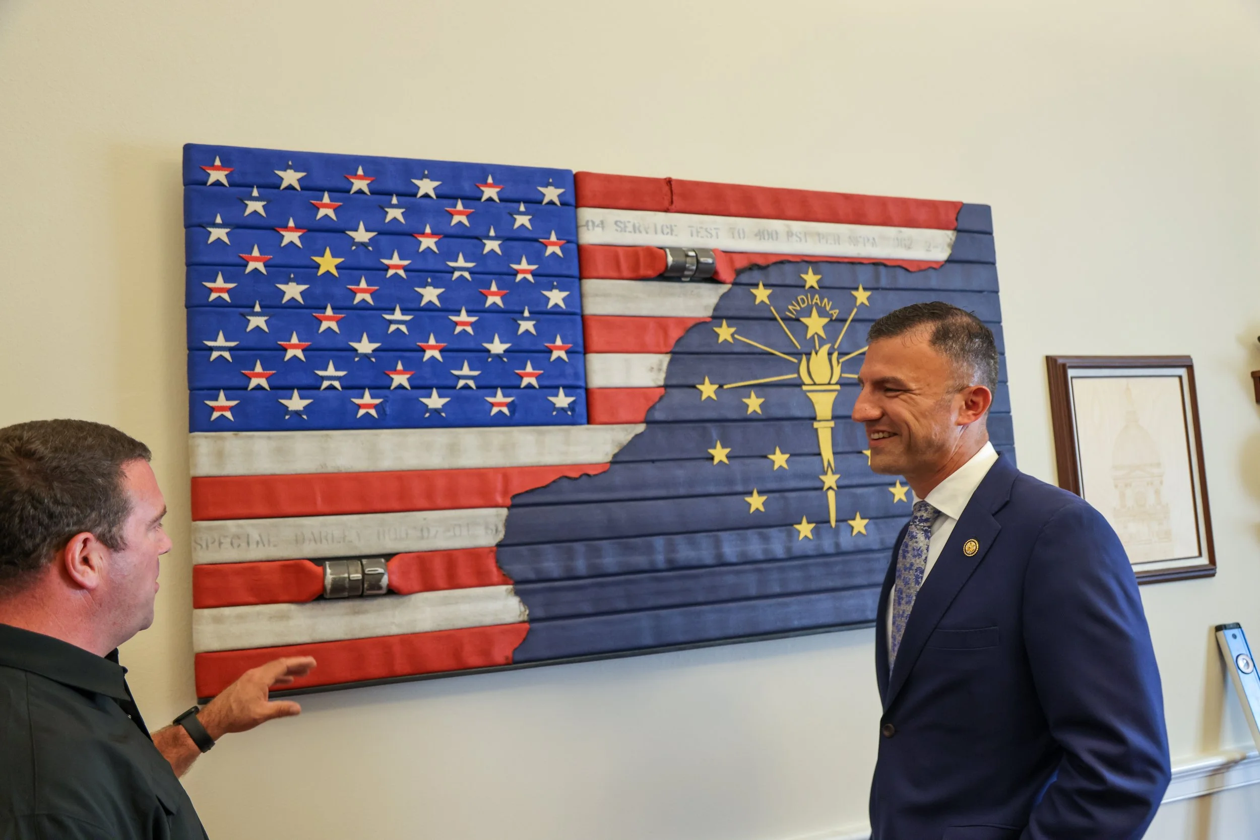 Congressman Rudy Yakym - Flag #111