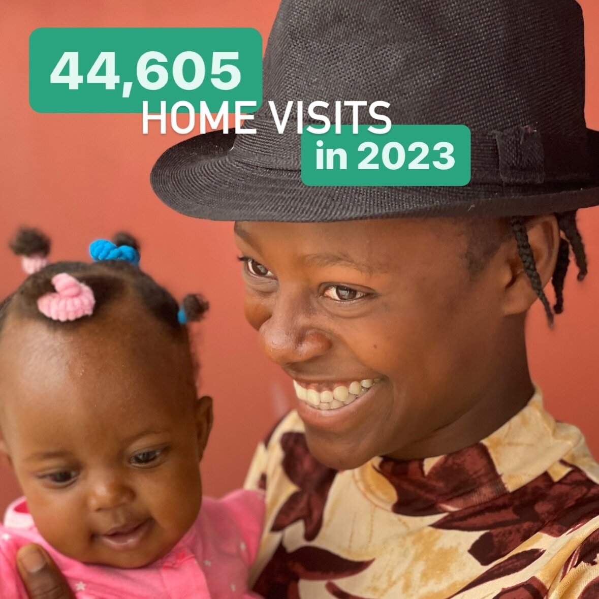 Despite challenges and obstacles, our team always puts forth their best effort in over to keep providing lifesaving healthcare to our communities in Haiti. 

We were able to complete 44,605 home visits last year - an achievement we are so proud of! T