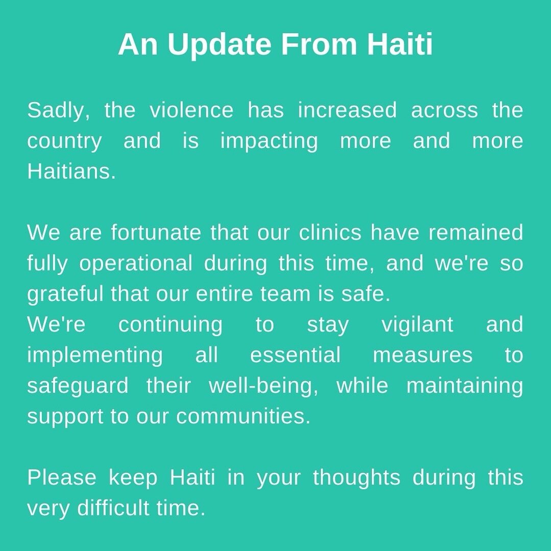 An update from Haiti 🇭🇹 Please keep our team in your thoughts &hearts;️ 
#projectmedishare