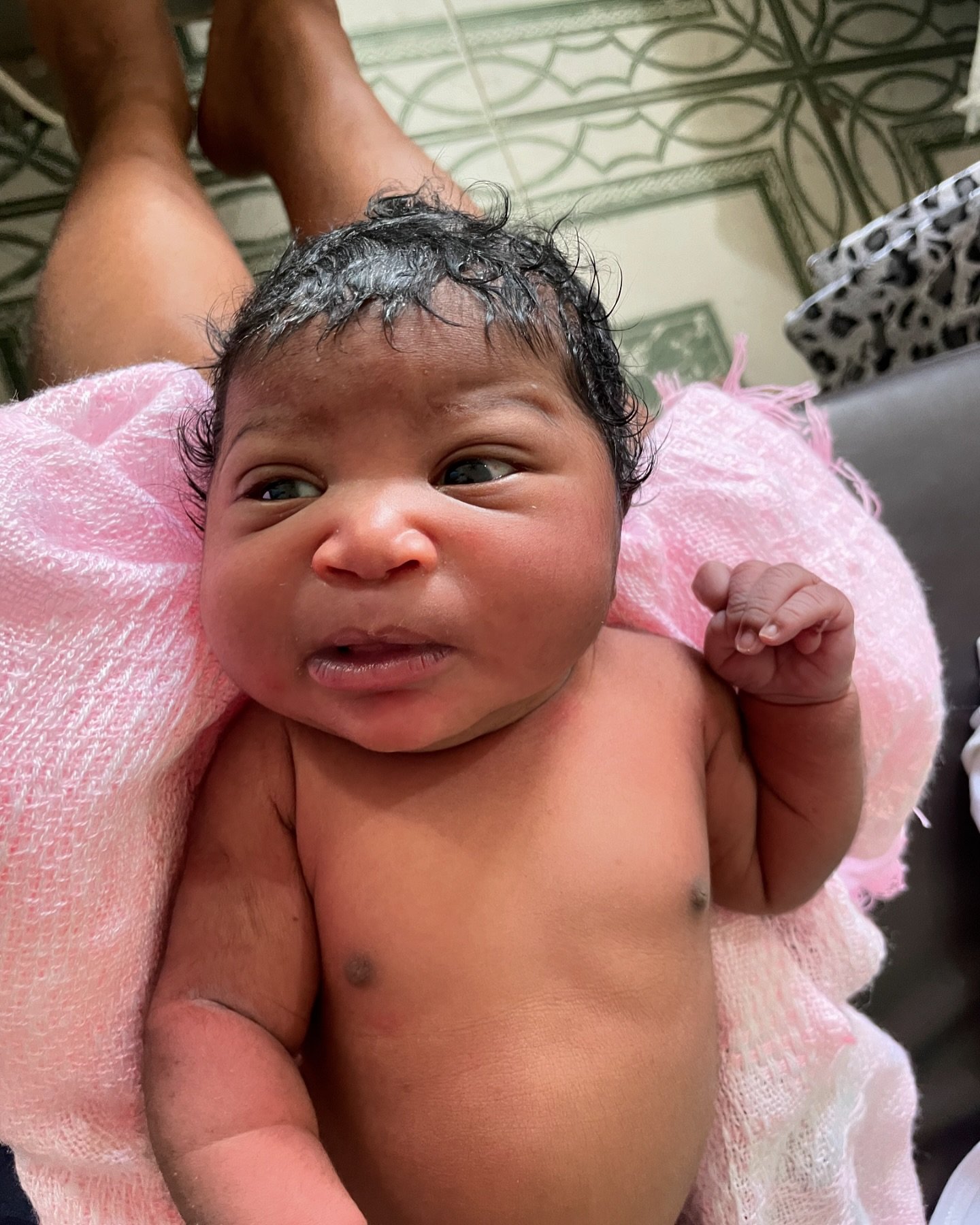 What a little angel!👼🏾💗

We firmly believe that mothers in Haiti should have access to maternal health care, including delivery services supervised by medical professionals. In addition to our two maternity centers, we also provide clean birthing 