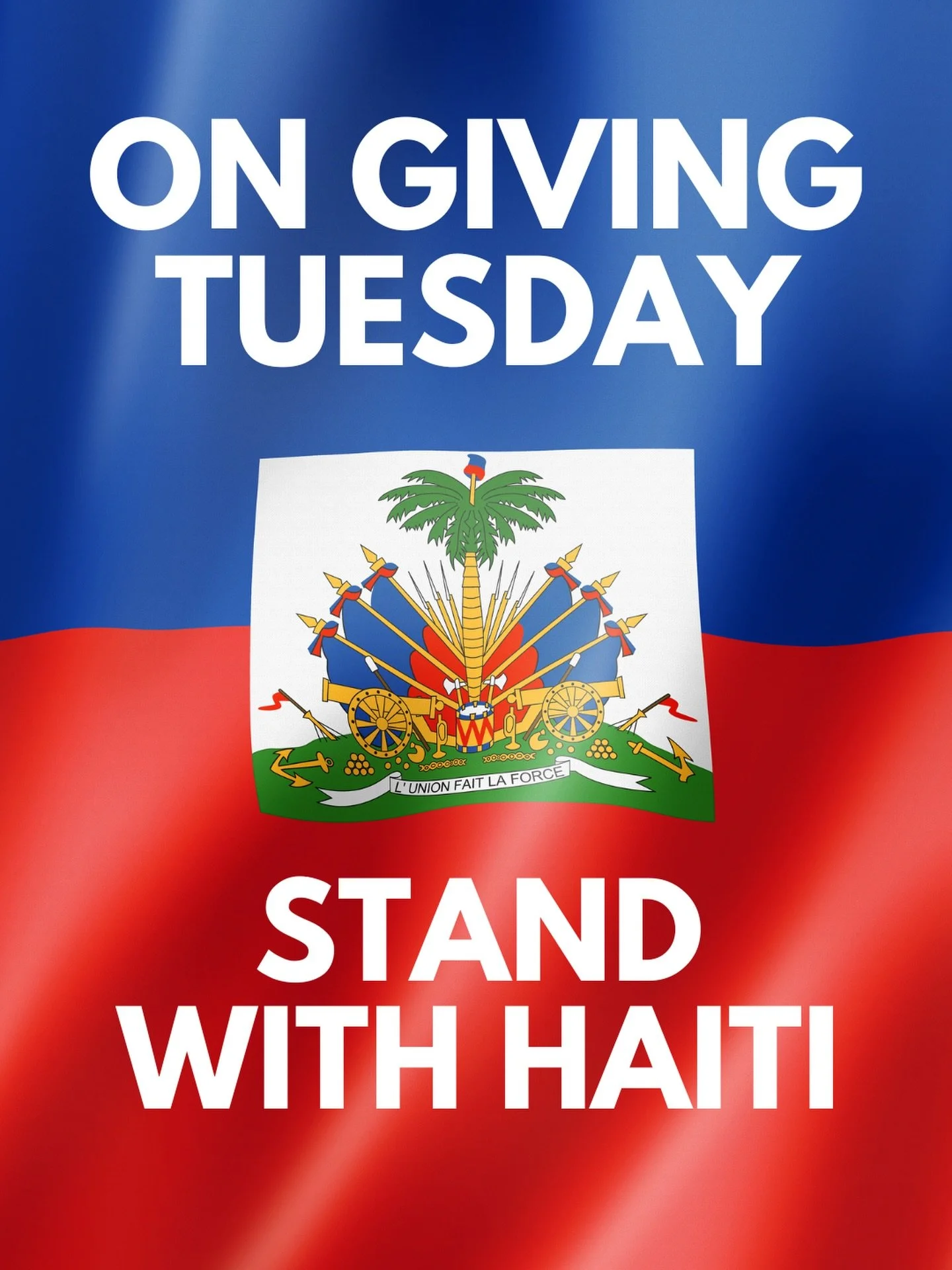 HAPPY GIVING TUESDAY 🇭🇹 &hearts;️ 
On this exciting day, we are hopeful we will raise the crucial funds needs to continue operating our clinics in the Central Plateau.

100,000+ people rely on the services these clinics provide&hellip; can Haiti co
