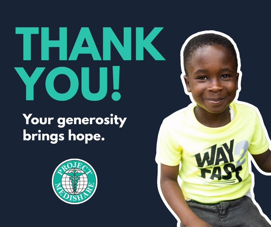 As we close out the first week of 2026, we wanted to give a heartfelt THANK YOU to everyone who supported us during our end-of-year campaign. Every donation counts, and your generosity is helping bring lifesaving care and hope to those who need it mo