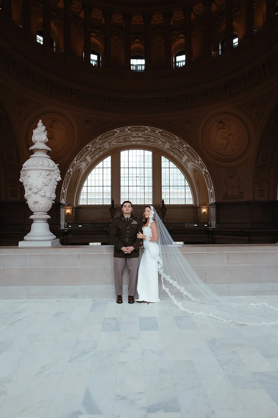 San Francisco wedding photographer City Hall editorial