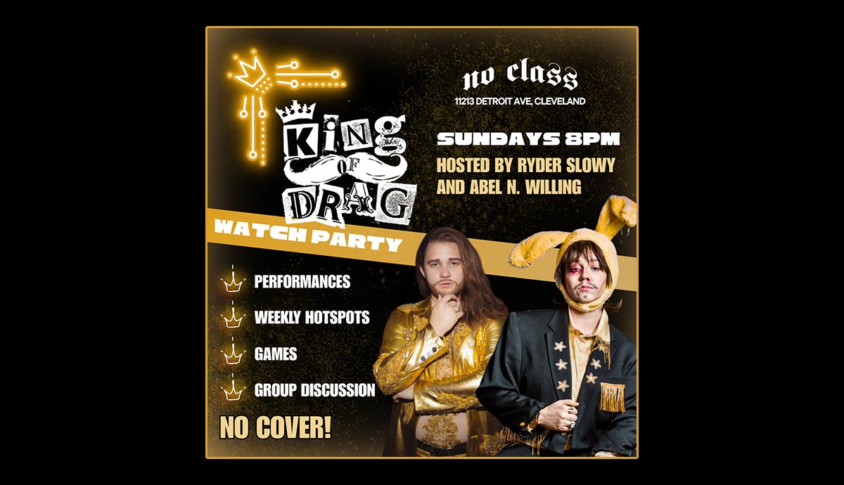 KING OF DRAG WATCH PARTY