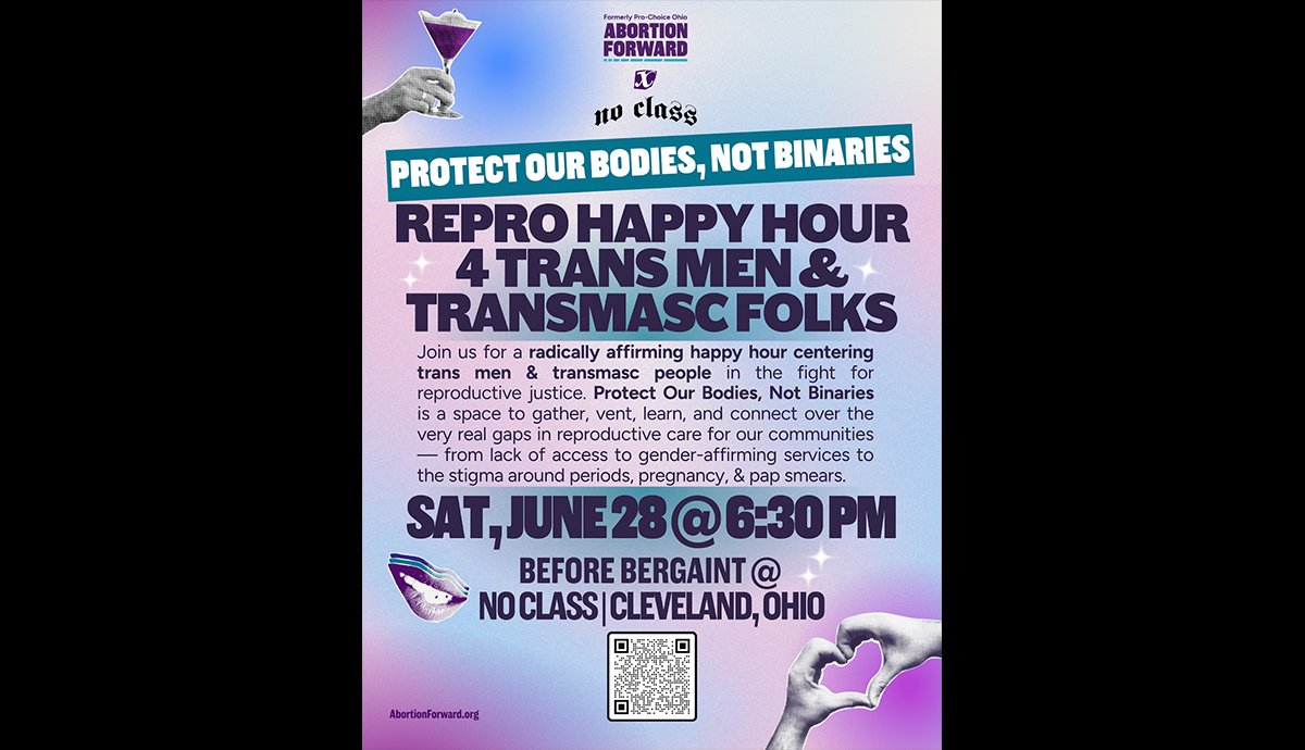 REPRO HAPPY HOUR FOR TRANS MEN & TRANSMASCS