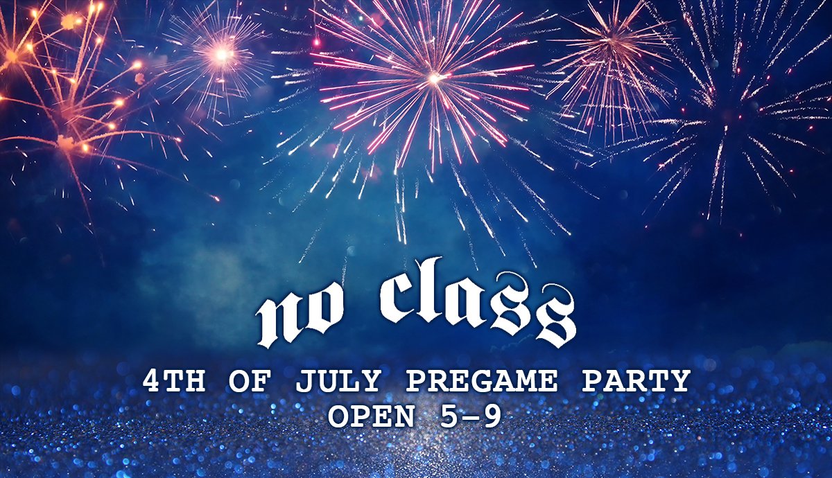 4TH OF JULY PREGAME PARTY