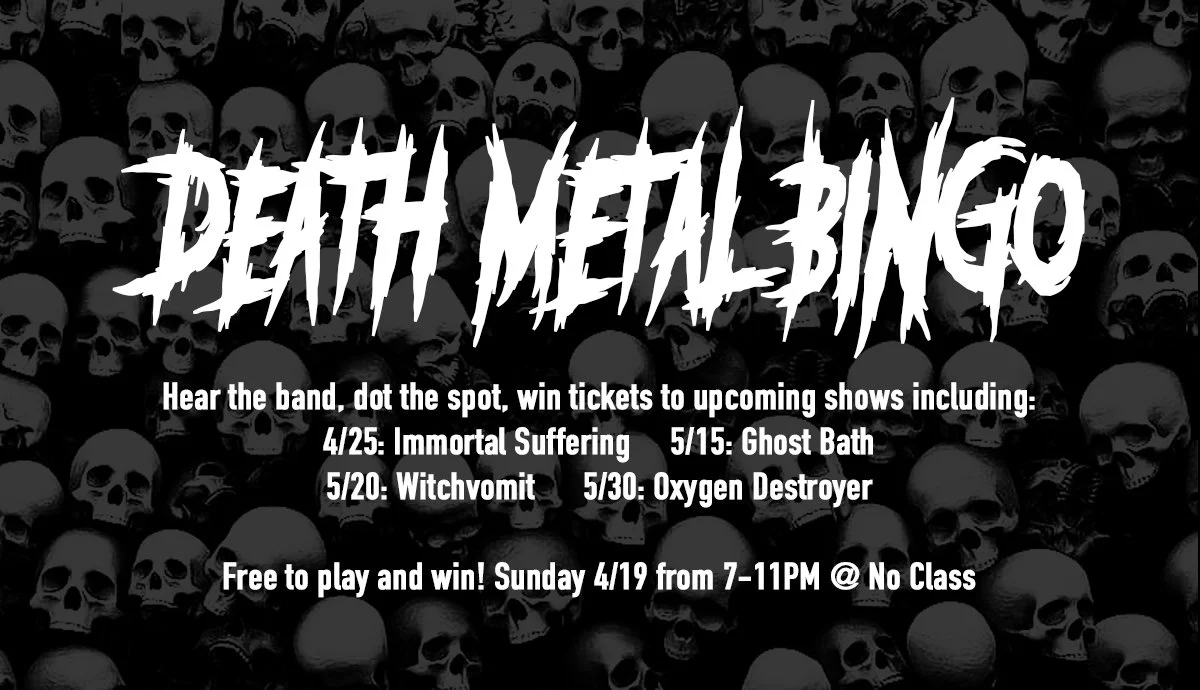 DEATH METAL BINGO