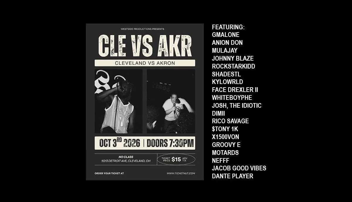 CLE VS AKR RAP BATTLE