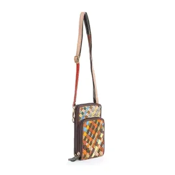 Genuine Leather Woven Front Pocket Crossbody
#901625FS
$48 OUR PRICE $34