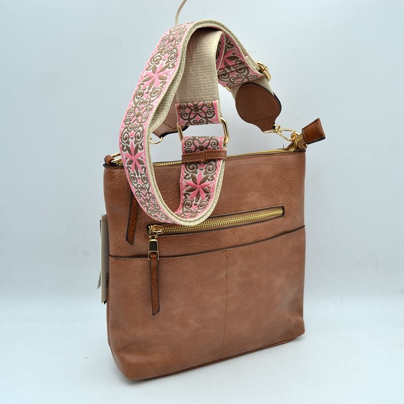 Cross body Bag with Guitar Strap
$29  Brown Color