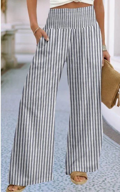 Colorblock Stripe Wide Leg Pants
$32  (s, m, lg, xlg)        #80416FS