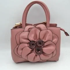 3D Large Floral Bag w/ Handle plus a long adjustable matching strap
$48  Blush Color