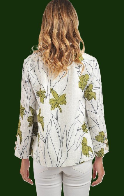 LEMON GRASS
Printed Boucle' Jacket
$78  (xs, s, m, lg, xl)