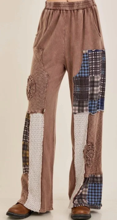 Mineral Washed
Plaid Patched Doily Pants
#907361FS
$72  (s, m, lg)