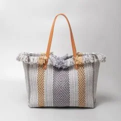 Large Fabric Handbag
$38  Gray & Neutral Colors