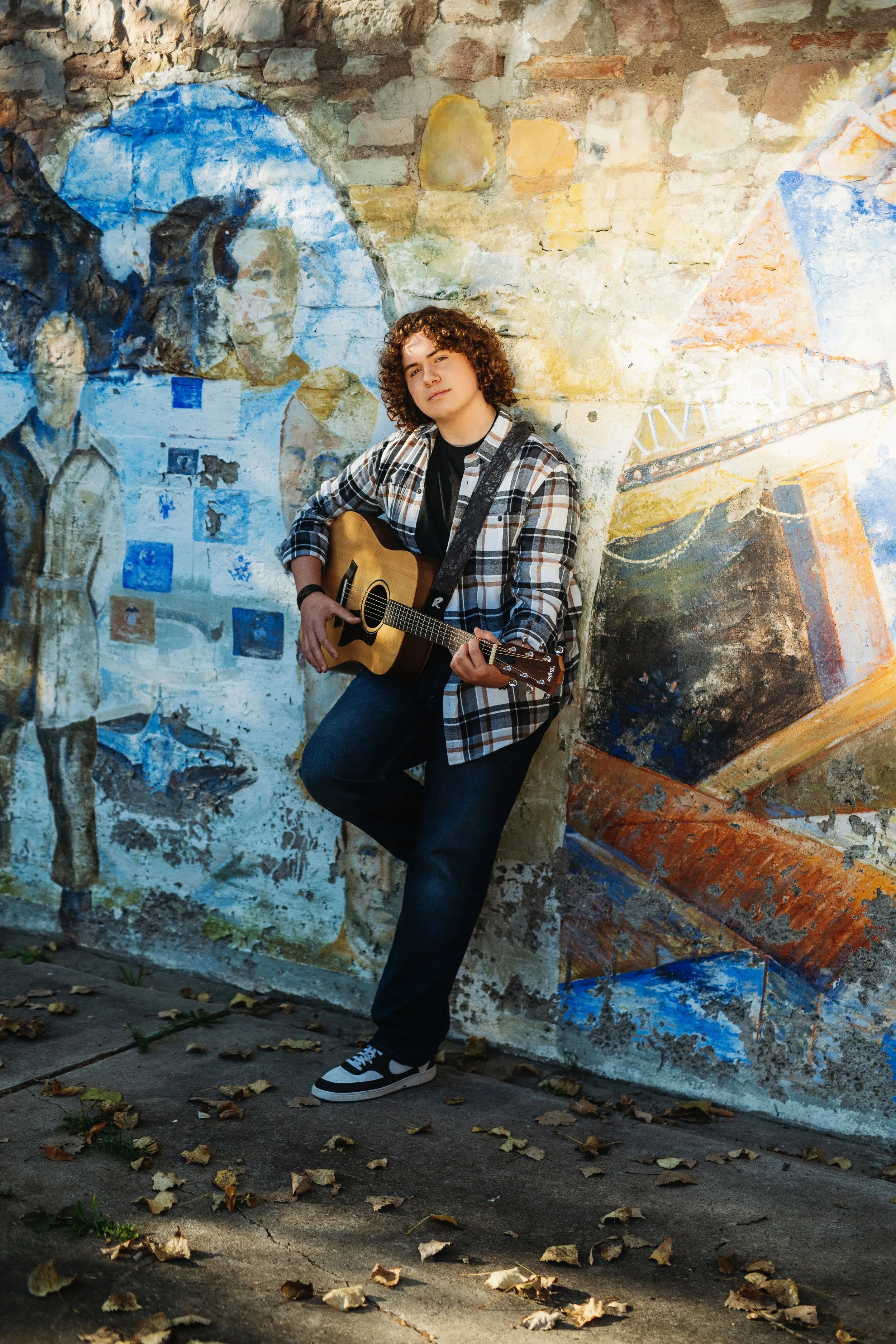 Senior Pictures with guitar | Grand Island NY