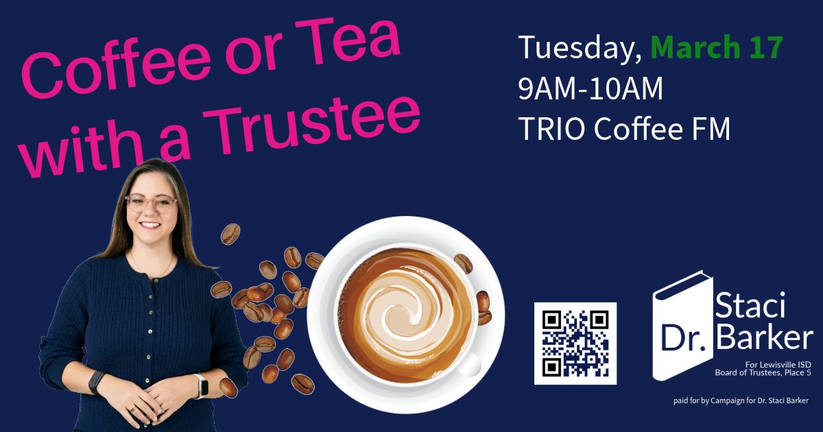 Coffee or Tea with a Trustee