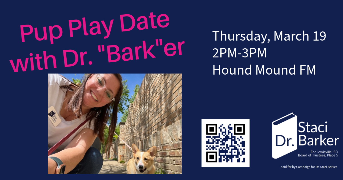 Pup Play Date with Dr. "Bark"er