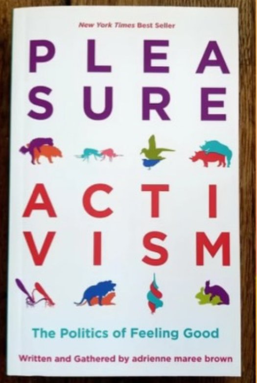 Pleasure Activism: The Politics of Feeling Good by adrienne maree brown book cover