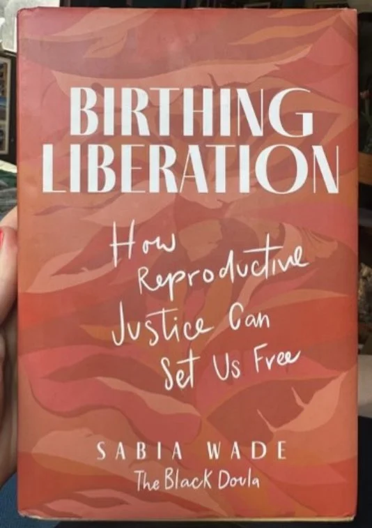 Birthing Liberation: How Reproductive Justice Can Set Us Free by Sabia Wade red book cover