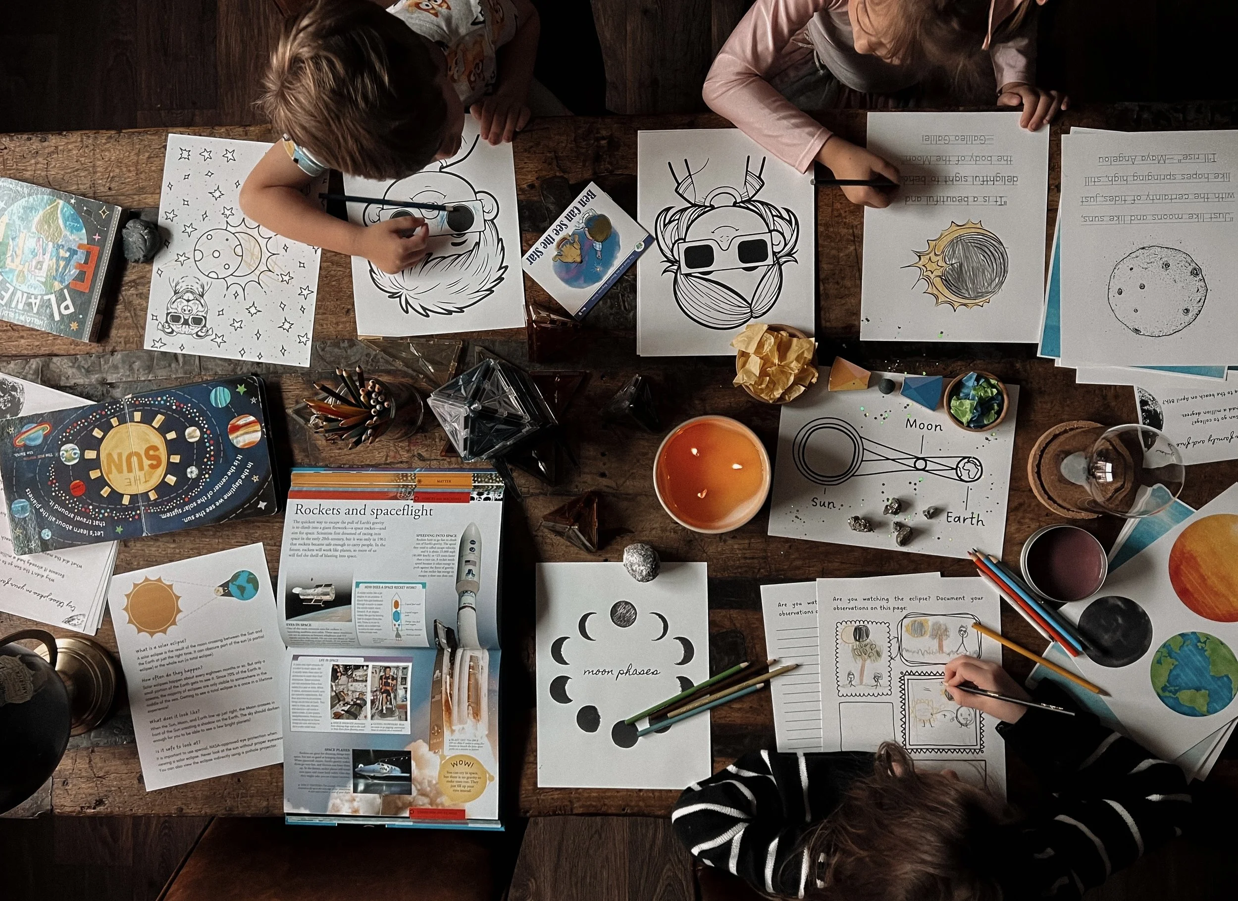 A New Year at the Kitchen Table: Homeschooling with Heart