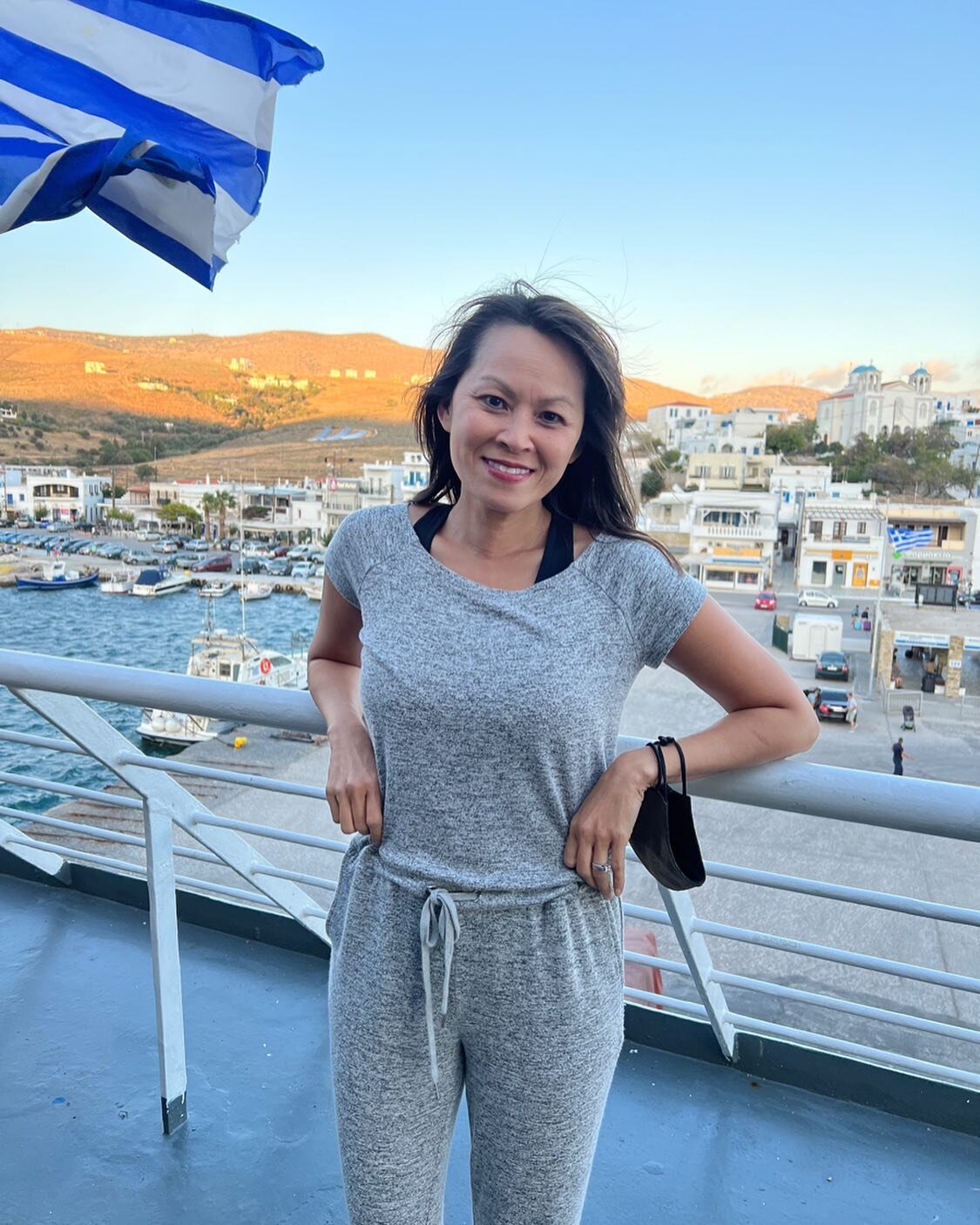 [GREECE IS THE WORD] 
🇬🇷A pinch me moment as I have been given a &quot;beyond my wildest dreams&quot; work &amp; wellness opportunity from my dear friend &amp; client, Life Coach @kwavi_tv 

We spent the day in Athens, got on a ferry, stopped in An