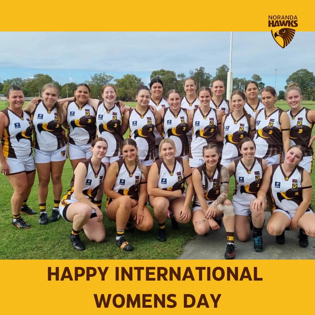 Happy International Womens Day to all the amazing ladies that are a part of the Hawks family. The players, girlfriends, mothers, daughters and supporters. 

#internationalwomensday 🩷🦅
