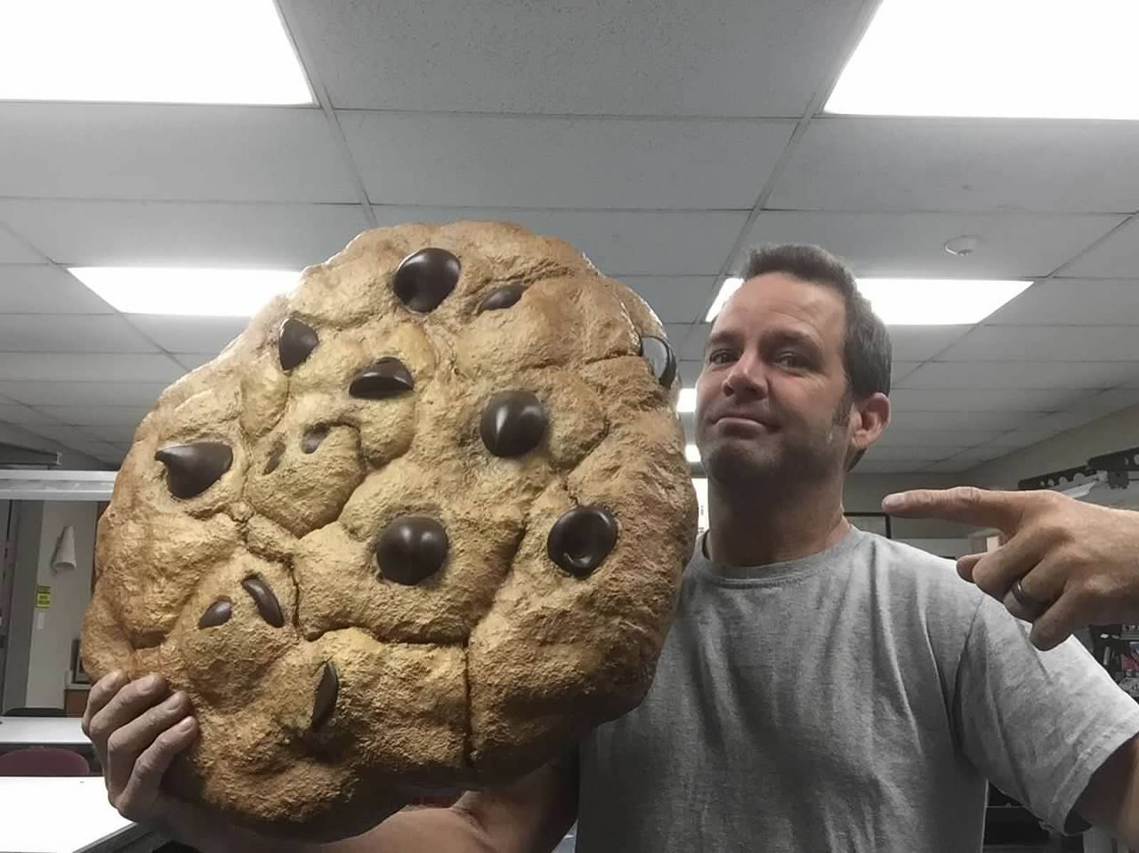 Oversized Chocolate Chip Cookie