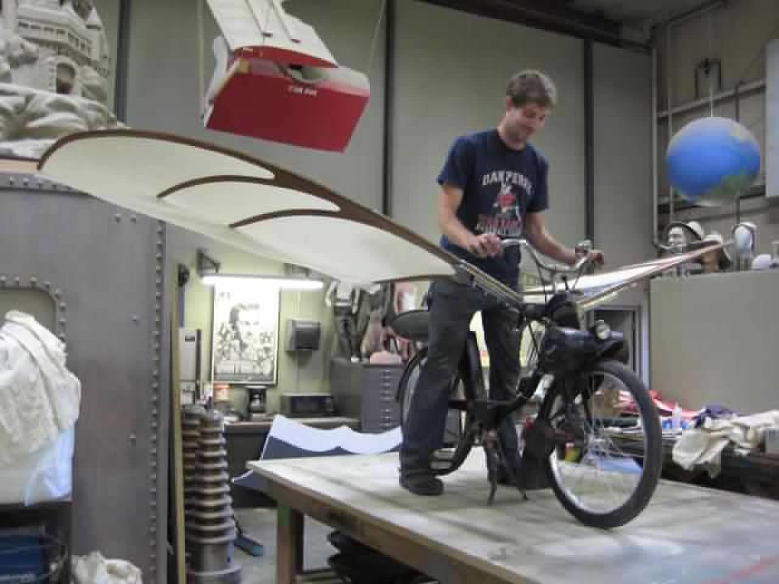 Flying Bike Pink Music Video