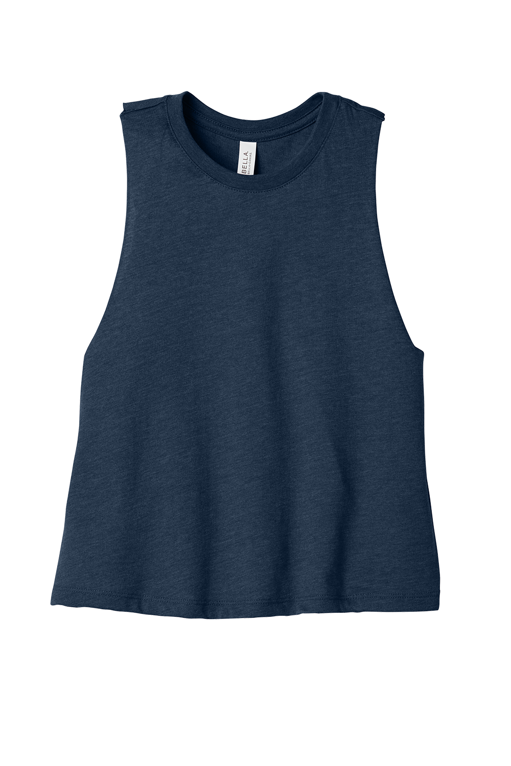 BC6682_Heather Navy_Flat_Front.png