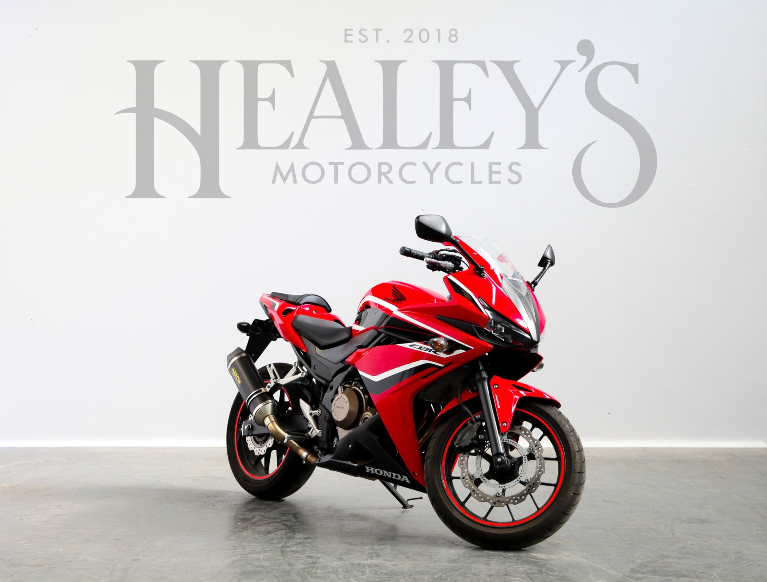 2018 Honda CBR500RA- rwc & rego