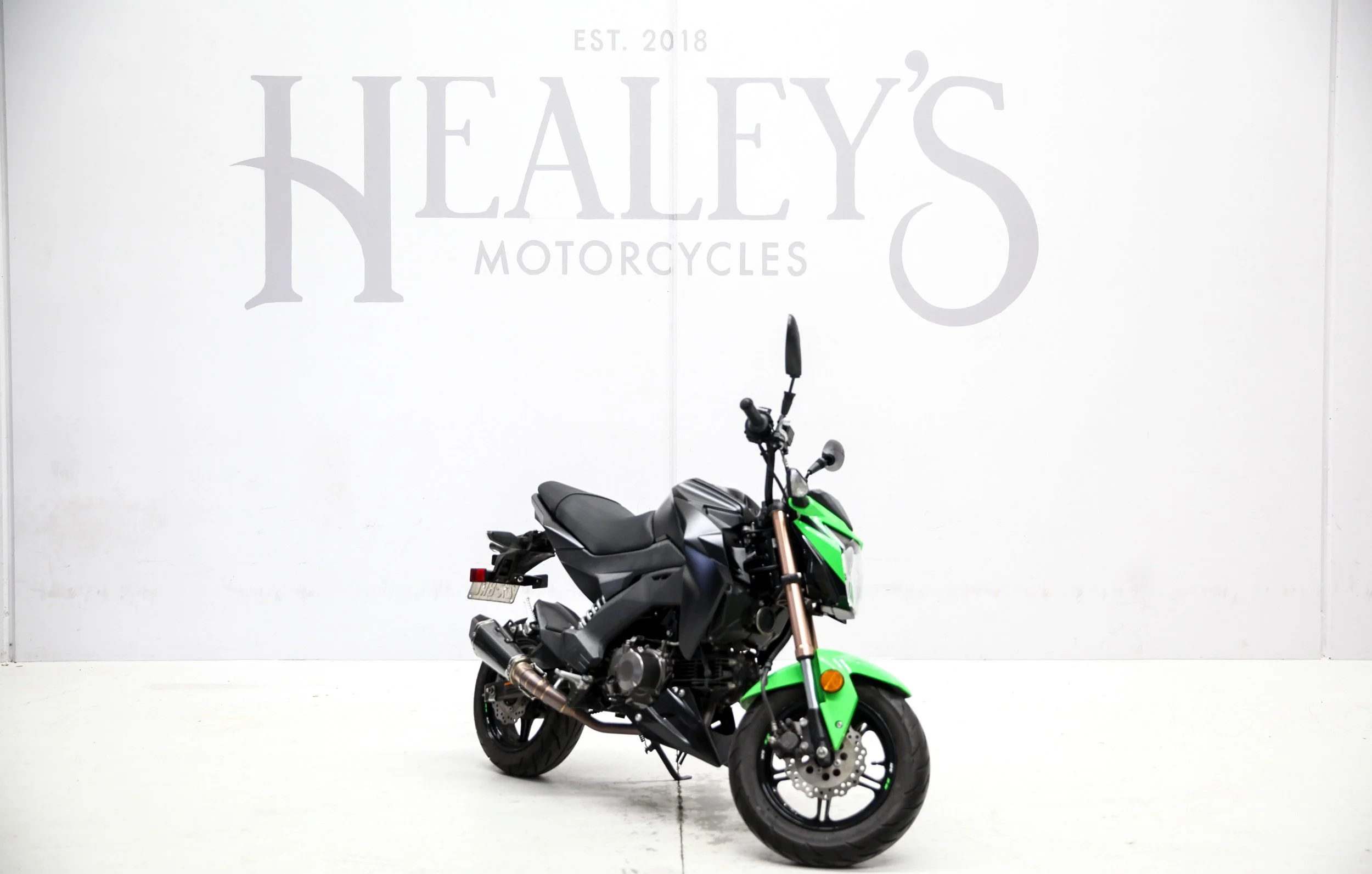 2018 Kawasaki Z125- rwc & rego