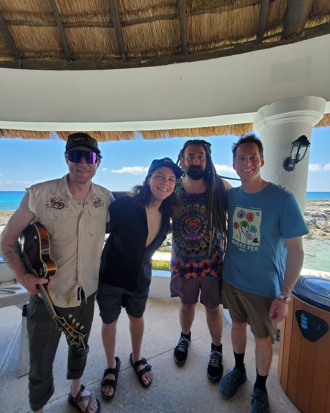 Vacation mode engaged 🏝We made it south of the border for @panicenlaplaya here in Puerto Aventuras, Mexico and are in good company with our pal @thedanieldonato 🤙 We hit at 4:00pm today on Heaven Beach Stage. Let&rsquo;s frickin&rsquo; ride 🔥

📸: