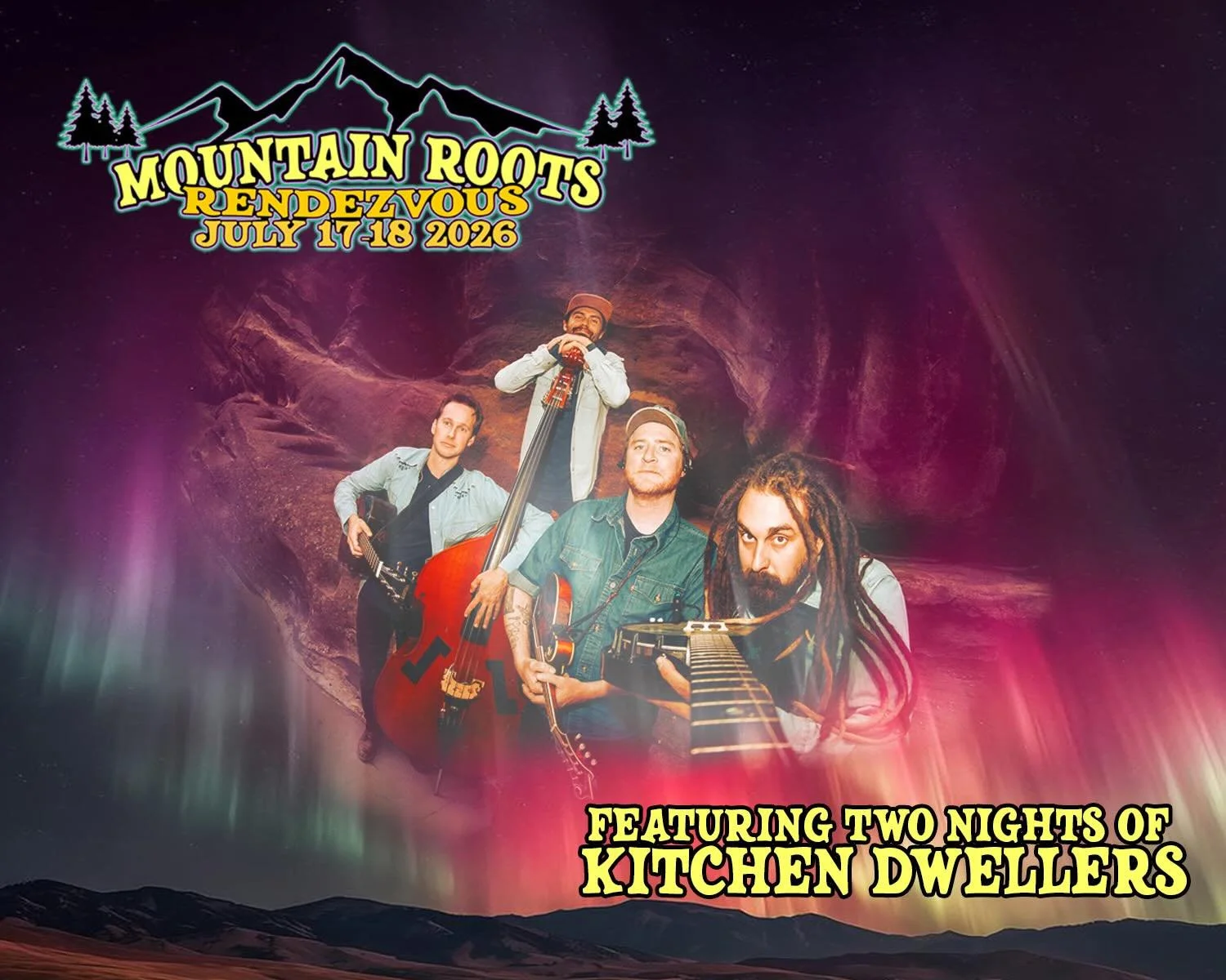 Montana. Mountains. Roots. Say less @mountain.roots.rendezvous 🙌

Catch us bein&rsquo; high, wide, n handsome fer 2 nights - 2 sets each - in Haugan, MT on July 17-18.

🎟️ &rarr; Link in bio / story
