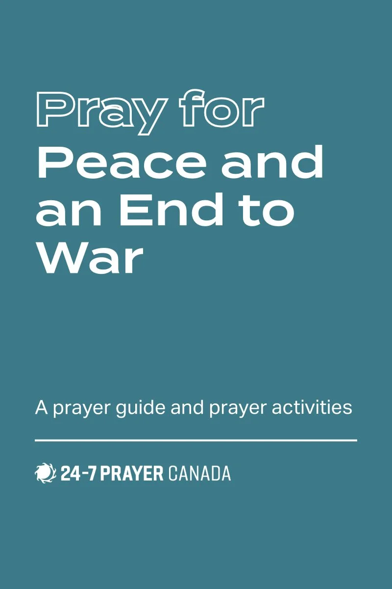 Pray for Peace and an End to War