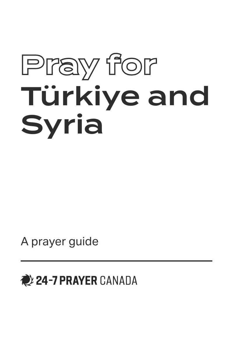 Pray for Türkiye and Syria