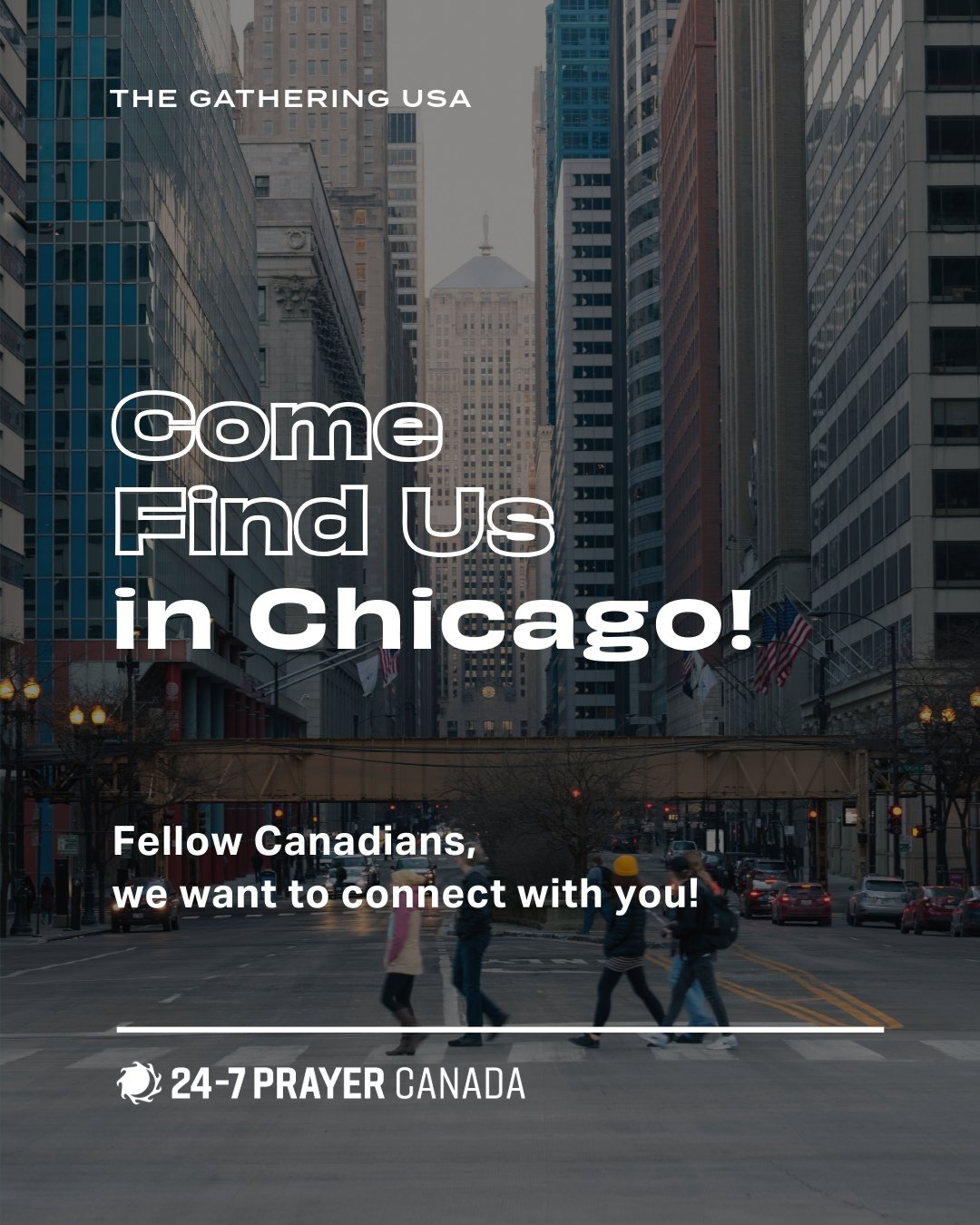 🍁 🇨🇦 Calling all Canadians in Chicago! 🇺🇸

Heading to the National Gathering this week? We&rsquo;d love to connect.

If you want to catch up with old friends, meet other Canadian prayer leaders, or just grab a coffee and pray together, come find