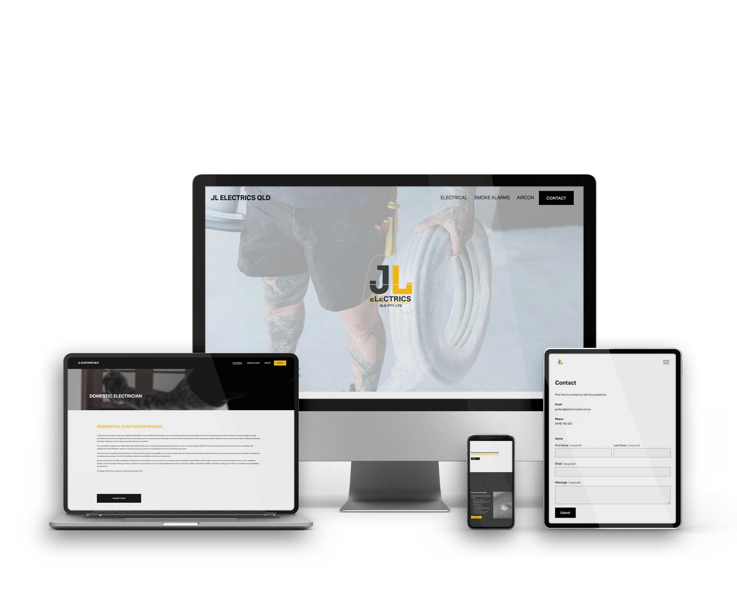 Website design by Be bold studio mackay