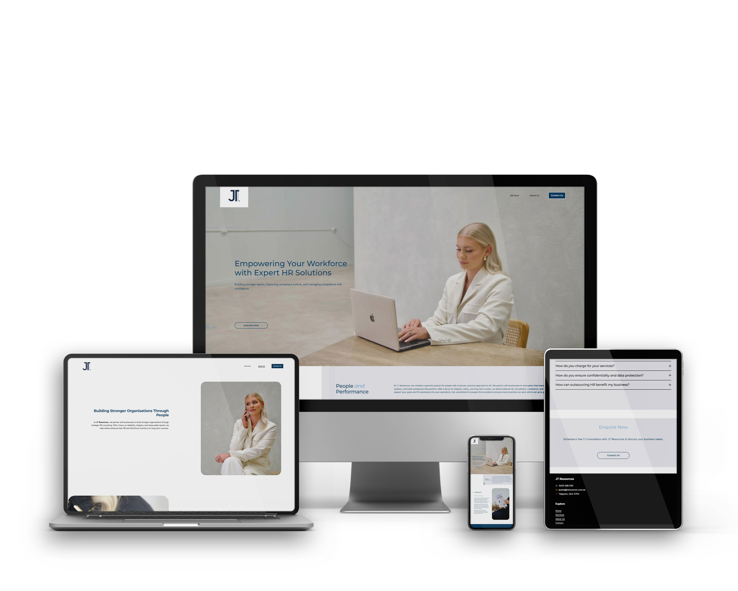 website design by be bold marketing brisbane