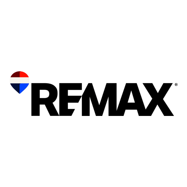 Remax logo with a stylized hot air balloon icon in red, white, and blue colors.