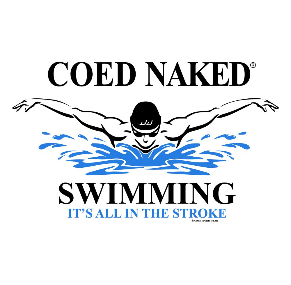 Coed Naked Swimming T-Shirt — Coed Naked Clothing
